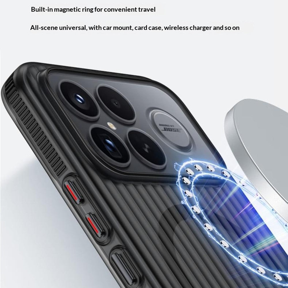 Magnetic Phone Case for Xiaomi Redmi K90 Pro Max 5G  /  Poco F8 Ultra Magnetic Phone Case Matte Texture Shockproof Protective PC Cover