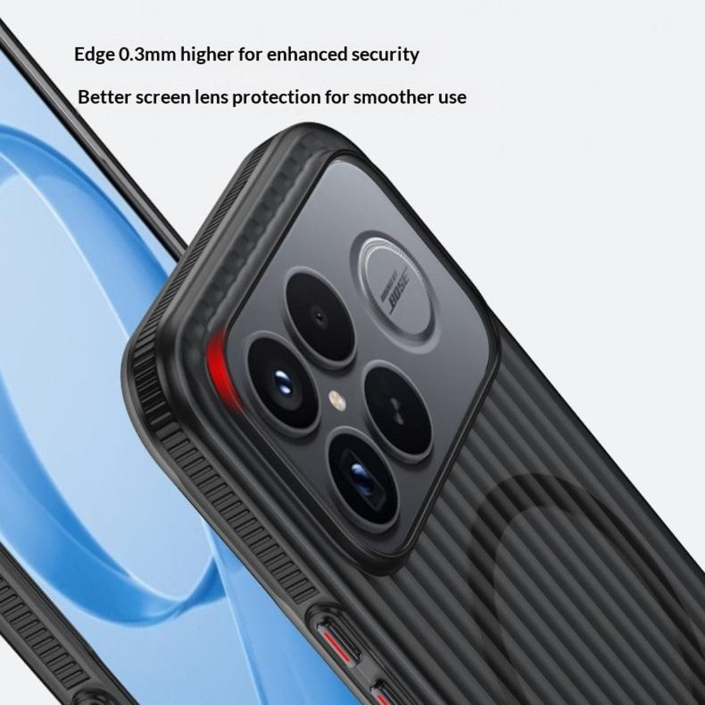 Magnetic Phone Case for Xiaomi Redmi K90 Pro Max 5G  /  Poco F8 Ultra Magnetic Phone Case Matte Texture Shockproof Protective PC Cover
