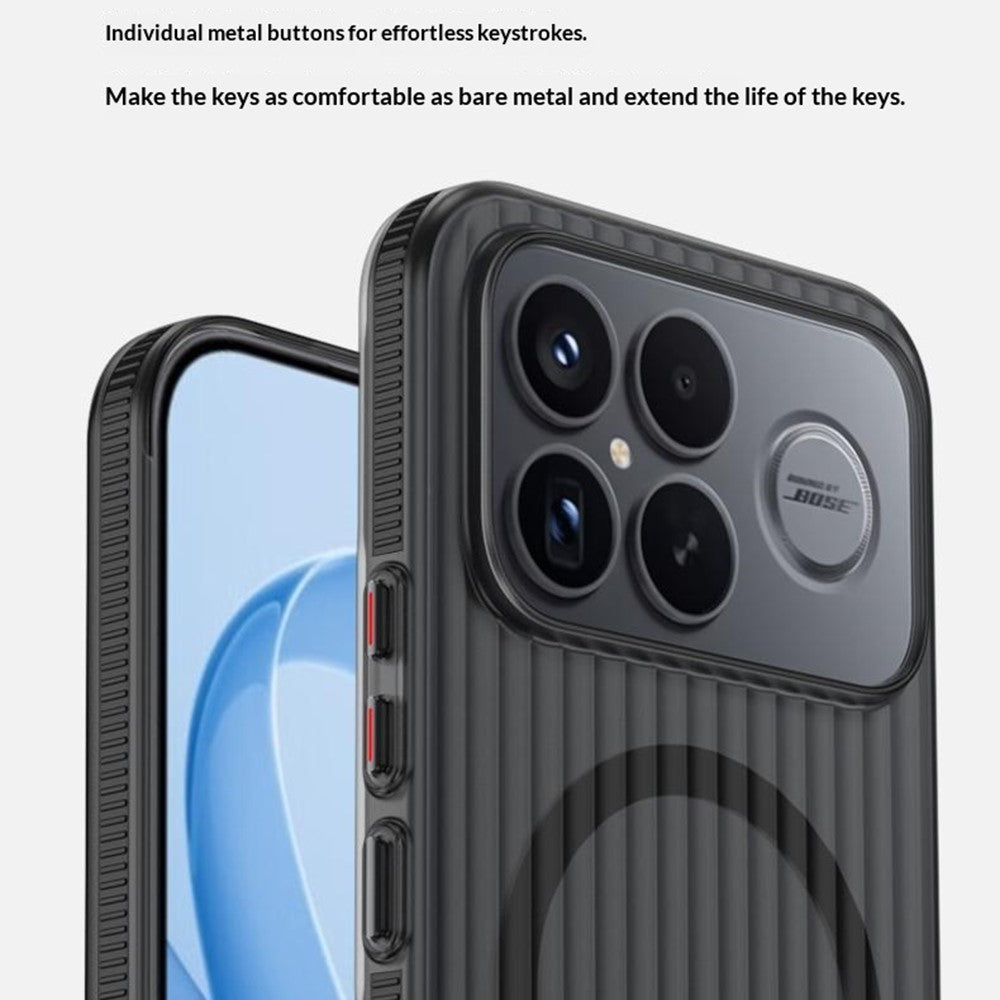 Magnetic Phone Case for Xiaomi Redmi K90 Pro Max 5G  /  Poco F8 Ultra Magnetic Phone Case Matte Texture Shockproof Protective PC Cover