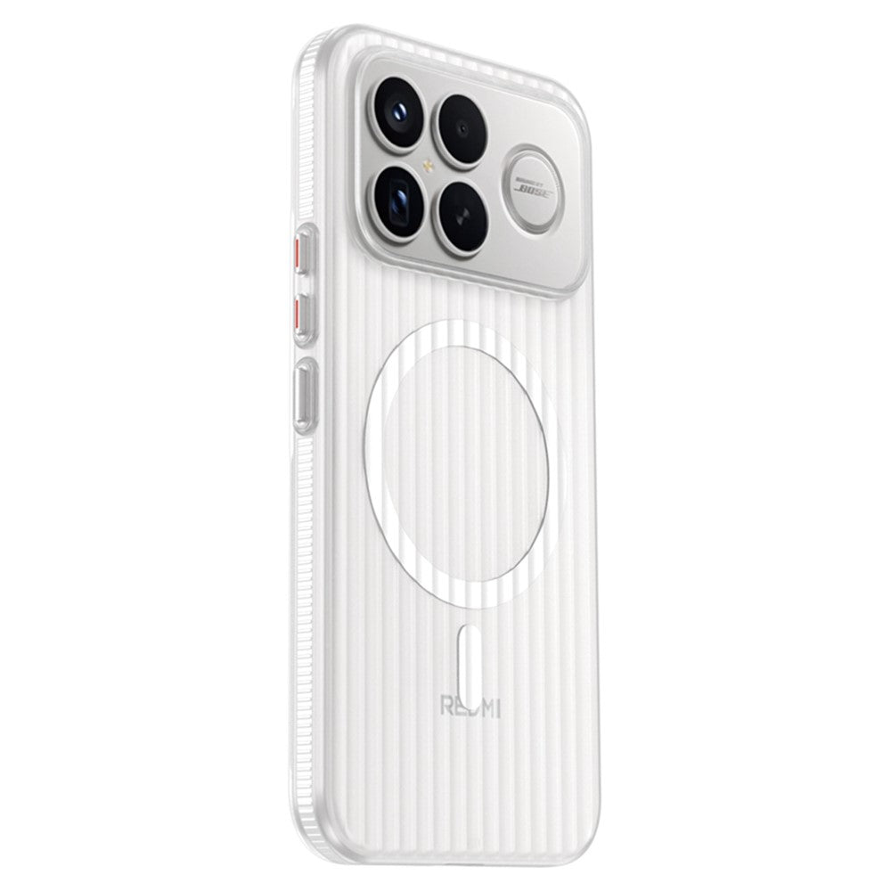 Magnetic Phone Case for Xiaomi Redmi K90 Pro Max 5G  /  Poco F8 Ultra Magnetic Phone Case Matte Texture Shockproof Protective PC Cover