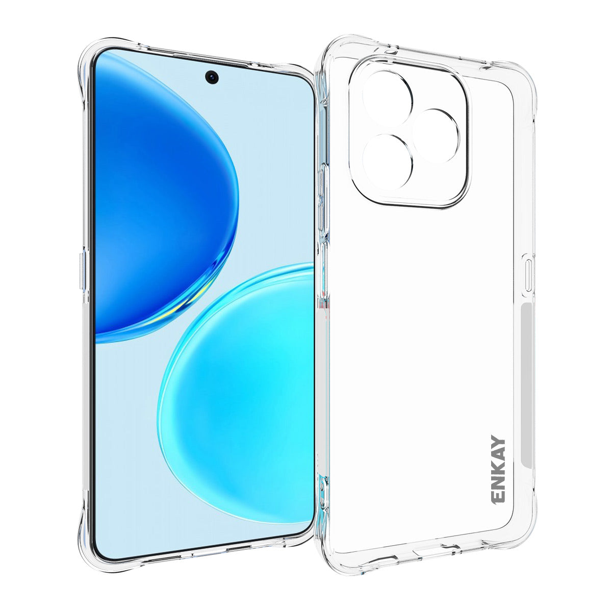 ENKAY HAT PRINCE For Honor X8d 4G Clear Phone Case Shockproof Anti-slip TPU Cover