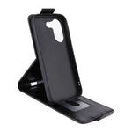 Stativcover med magnetisk lukning til Xiaomi Poco X8 Pro 5G / Redmi Turbo 5 5G, lodret vendbart telefonetui af læder med kortholder