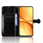 For Xiaomi Redmi Turbo 5 Max 5G Wallet Case Dot Pattern Imprint PU Leather Phone Cover with Wrist Strap