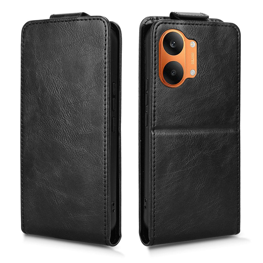 For Xiaomi Redmi Turbo 5 Max 5G Stand Case Magnetic Clasp Vertical Flip Leather Phone Cover with Card Holder