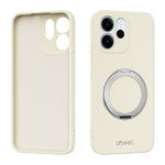 ABEEL För Oppo Reno15 F 5G Magnetiskt Skal Stativ Skin Touch Flytande Silikon mobilskal