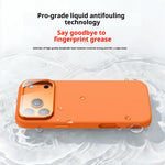 For iPhone 18 Pro Max / 17 Pro Max / 16 Pro Max Magnetic Case PC + Liquid Silicone Phone Cover with Lens Cover Kickstand