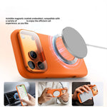 Magnetic Case for iPhone 18 Pro / 17 Pro  /  16 Pro Liquid Silicone Mobile Cover with Lens Protector Kickstand Compatible with MagSafe
