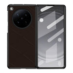 For Oppo Find N6 5G Case X-Patterned TPU PU Leather PC Anti-Drop Phone Cover
