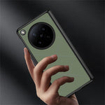 For Oppo Find N6 5G Case X-Patterned TPU PU Leather PC Anti-Drop Phone Cover