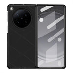 For Oppo Find N6 5G Case X-Patterned TPU PU Leather PC Anti-Drop Phone Cover