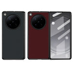 For Oppo Find N6 5G Case Aramid Fiber Aramid Texture PU Leather Coated PC Phone Cover