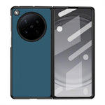 For Oppo Find N6 5G Case Aramid Fiber Aramid Texture PU Leather Coated PC Phone Cover