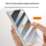For Oppo Find N6 5G Magnetic Case Kickstand Electroplated PC Phone Cover Built-In Screen Protector