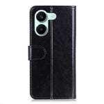 For Xiaomi Poco X8 Pro 5G / Redmi Turbo 5 5G Case Crazy Horse Texture PU Leather Phone Stand Cover