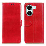 For Xiaomi Poco X8 Pro 5G / Redmi Turbo 5 5G Case Crazy Horse Texture PU Leather Phone Stand Cover