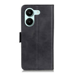 For Xiaomi Poco X8 Pro 5G / Redmi Turbo 5 5G Case Stand Cowhide Texture PU Leather Phone Cover