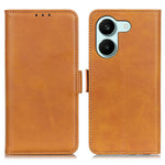 For Xiaomi Poco X8 Pro 5G / Redmi Turbo 5 5G Case Stand Cowhide Texture PU Leather Phone Cover