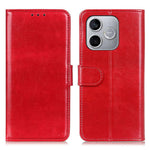 For Honor 600 Lite 5G Case Crazy Horse Texture PU Leather Phone Stand Cover