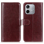 For Honor 600 Lite 5G Case Crazy Horse Texture PU Leather Phone Stand Cover
