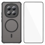 WANLONFENG For Xiaomi Redmi Note 15 4G (Global) FD Series Magnetic Case with Screen Film Skin Touch TPU + PC Phone Back Cover