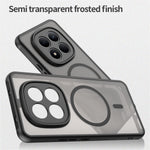 WANLONFENG För Xiaomi Redmi Note 15 4G (Global) FD-serien Magnetiskt Skal med Skärmfilm Skin Touch TPU + PC mobil Baksida