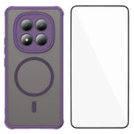 WANLONFENG För Xiaomi Redmi Note 15 4G (Global) FD-serien Magnetiskt Skal med Skärmfilm Skin Touch TPU + PC mobil Baksida