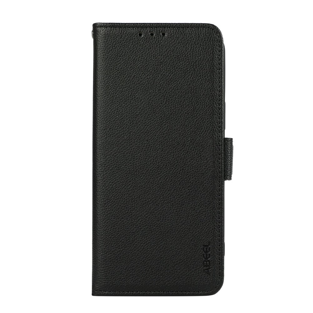 ABEEL Leather Case for Xiaomi Redmi Turbo 5 5G  /  Poco X8 Pro 5G Litchi Texture RFID Blocking Phone Cover