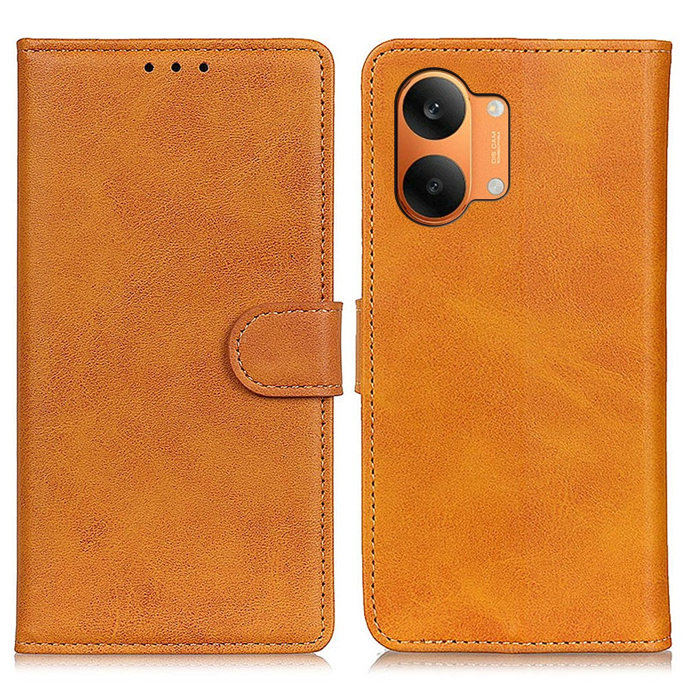 Case for Xiaomi Poco X8 Pro Max 5G  /  Redmi Turbo 5 Max 5G Cowhide Texture Leather Wallet Stand Phone Cover