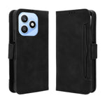 For Honor X8d 4G Leather Case Phone Wallet Cover with Multiple Card Slots
