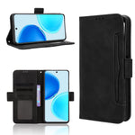 For Honor X8d 4G Leather Case Phone Wallet Cover with Multiple Card Slots