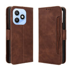 For Honor X8d 4G Leather Case Phone Wallet Cover with Multiple Card Slots