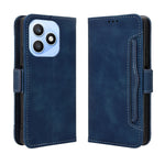 For Honor X8d 4G Leather Case Phone Wallet Cover with Multiple Card Slots