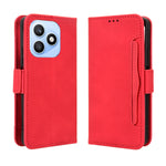 For Honor X8d 4G Leather Case Phone Wallet Cover with Multiple Card Slots