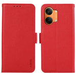 ABEEL Leather Case for Xiaomi Poco X8 Pro Max 5G  /  Redmi Turbo 5 Max 5G Litchi Texture RFID Blocking Phone Cover