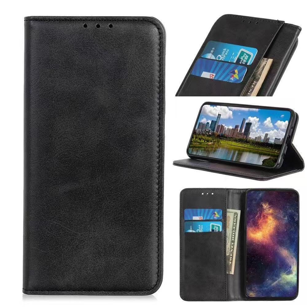 Case for Xiaomi Poco X8 Pro Max 5G  /  Redmi Turbo 5 Max 5G Cowhide Texture Split Leather Flip Wallet Phone Cover