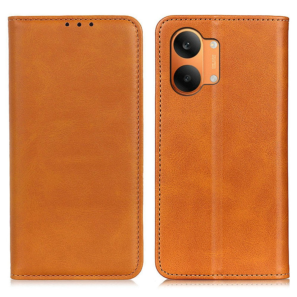 Case for Xiaomi Poco X8 Pro Max 5G  /  Redmi Turbo 5 Max 5G Cowhide Texture Split Leather Flip Wallet Phone Cover