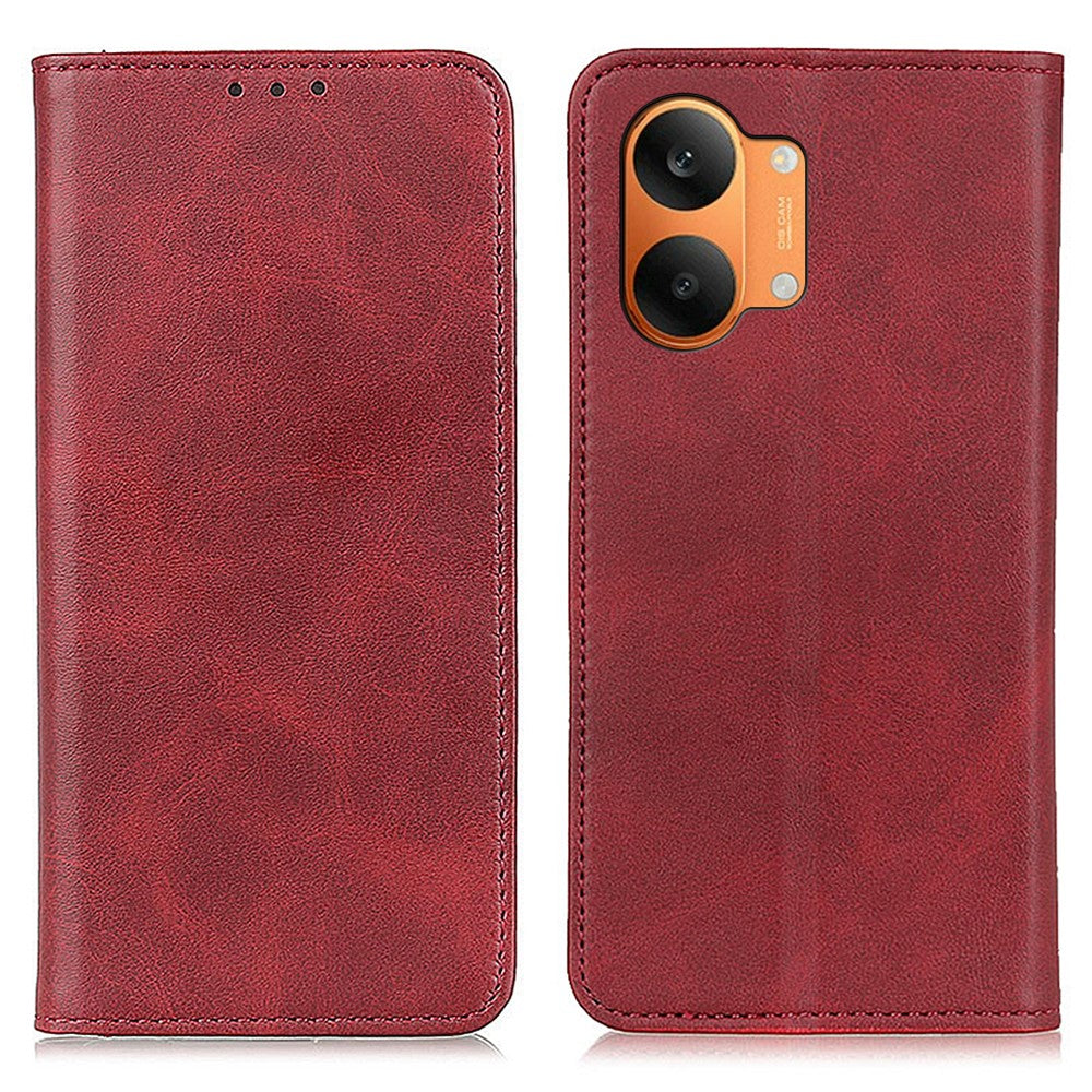 Case for Xiaomi Poco X8 Pro Max 5G  /  Redmi Turbo 5 Max 5G Cowhide Texture Split Leather Flip Wallet Phone Cover