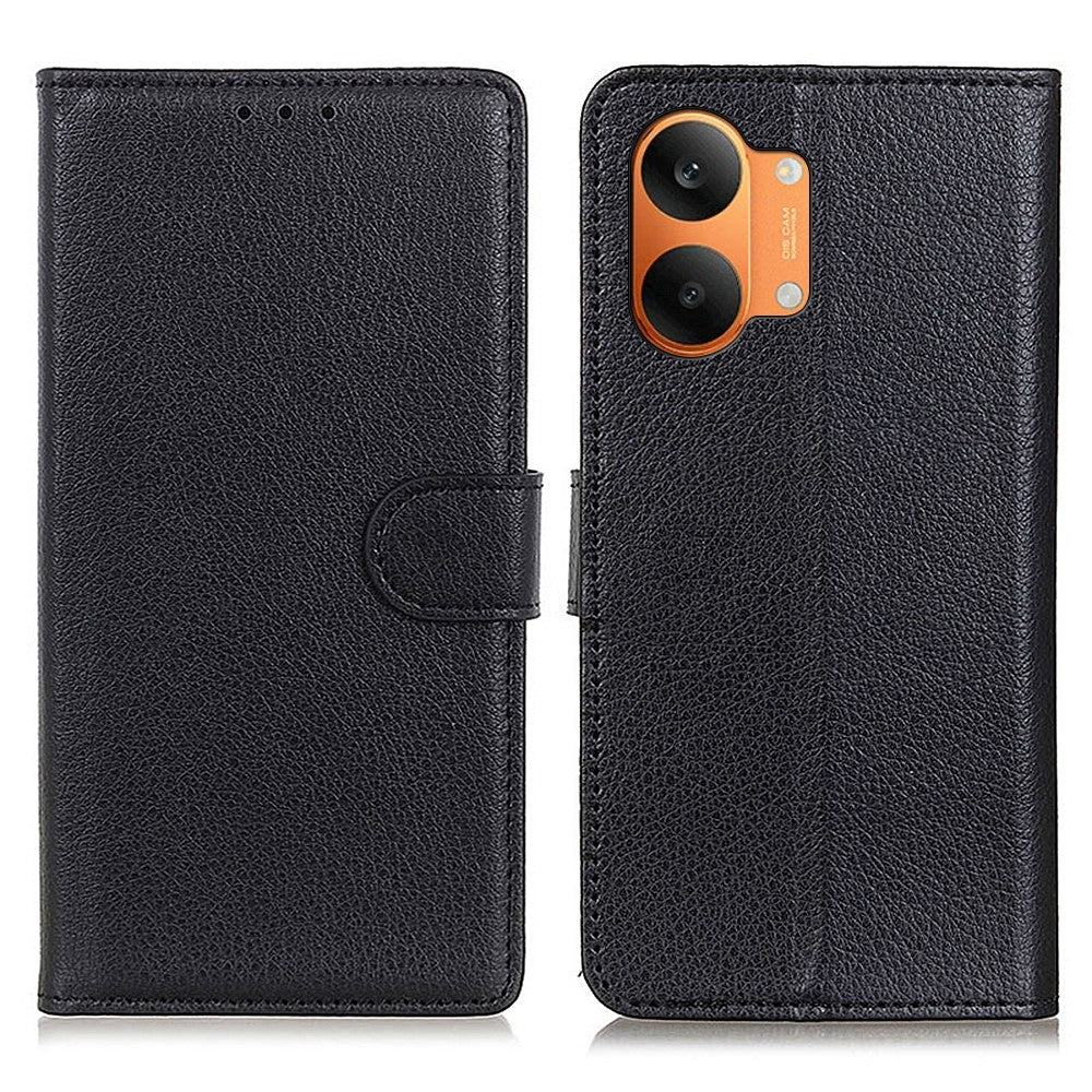 Wallet Case for Xiaomi Poco X8 Pro Max 5G  /  Redmi Turbo 5 Max 5G PU Leather Phone Cover Litchi Texture