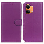 Wallet Case for Xiaomi Poco X8 Pro Max 5G  /  Redmi Turbo 5 Max 5G PU Leather Phone Cover Litchi Texture