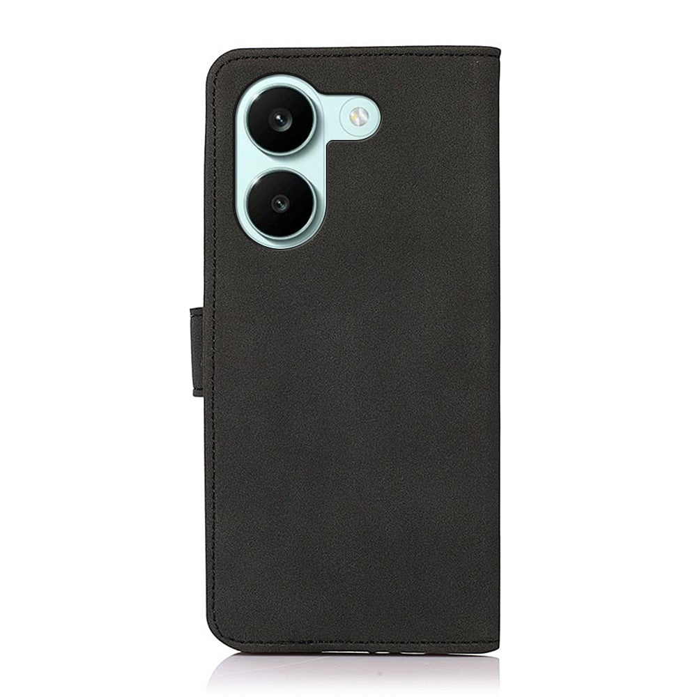 KHAZNEH Leather Case for Xiaomi Poco X8 Pro 5G  /  Redmi Turbo 5 5G Anti Scratch PU Wallet Stand Phone Cover