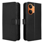 For Xiaomi Redmi Turbo 5 Max 5G / Xiaomi Poco X8 Pro Max 5G Leather Wallet Case with Strap Diamond Texture Phone Cover