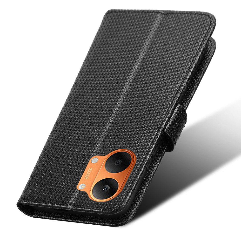 For Xiaomi Redmi Turbo 5 Max 5G / Xiaomi Poco X8 Pro Max 5G Leather Wallet Case with Strap Diamond Texture Phone Cover