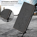 For Xiaomi Poco X8 Pro Max 5G / Xiaomi Redmi Turbo 5 Max 5G Case RFID Blocking Wallet Stand Imprinted Cat Pattern Leather Phone Cover