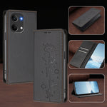 For Xiaomi Poco X8 Pro Max 5G / Xiaomi Redmi Turbo 5 Max 5G Case RFID Blocking Wallet Stand Imprinted Cat Pattern Leather Phone Cover