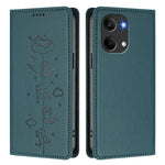For Xiaomi Poco X8 Pro Max 5G / Xiaomi Redmi Turbo 5 Max 5G Case RFID Blocking Wallet Stand Imprinted Cat Pattern Leather Phone Cover