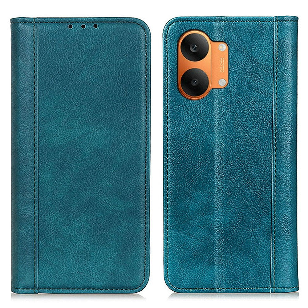 For Xiaomi Poco X8 Pro Max 5G / Redmi Turbo 5 Max 5G Stand Case Split Leather Litchi Texture Wallet Phone Cover