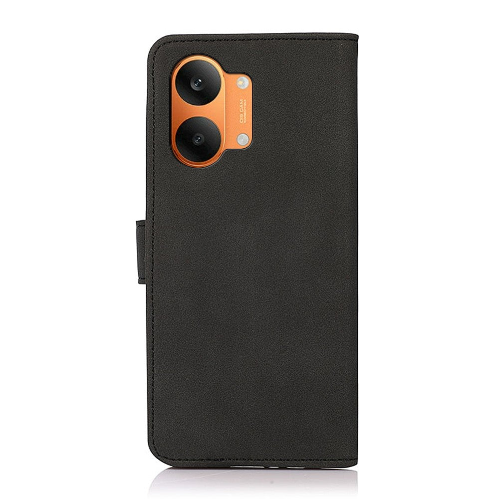 KHAZNEH Skal För Xiaomi Poco X8 Pro Max 5G / Redmi Turbo 5 Max 5G Reptåligt PU-läder Plånboksfodral