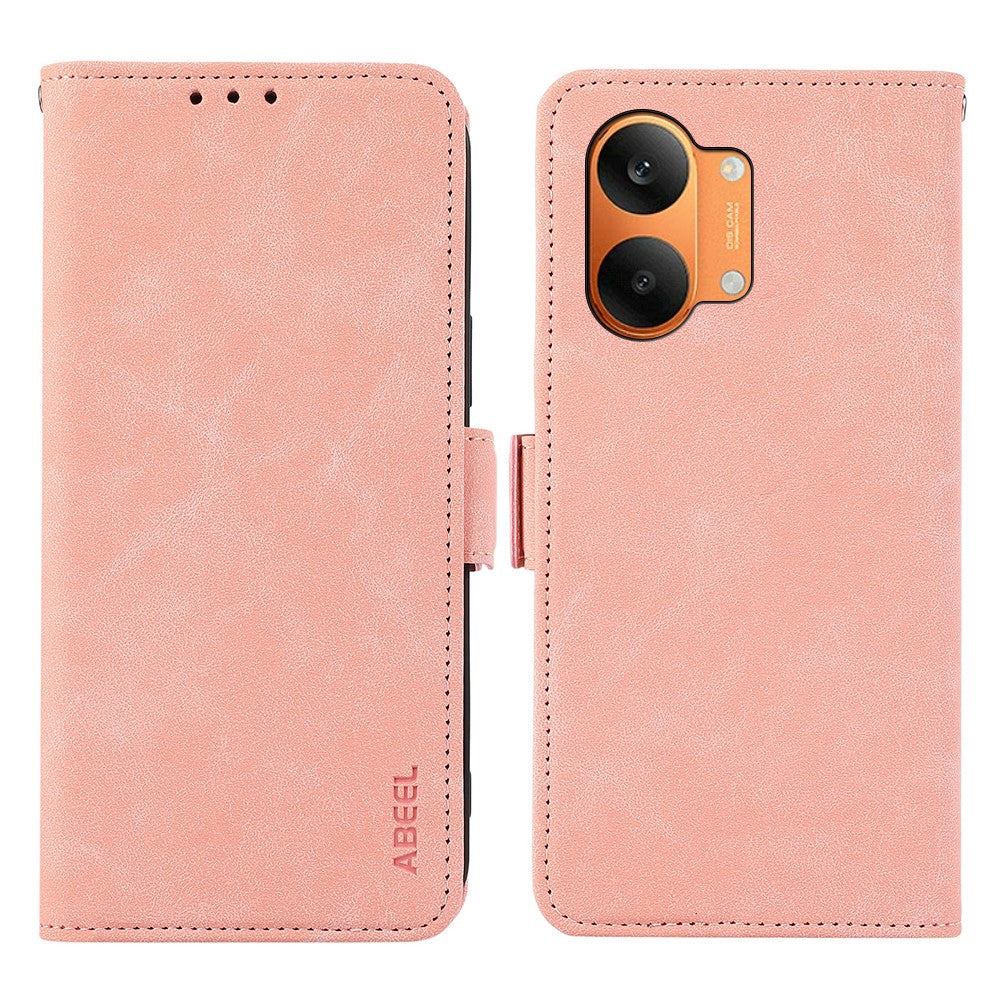 ABEEL For Xiaomi Poco X8 Pro Max 5G / Redmi Turbo 5 Max 5G Case PU Leather Folio Stand View RFID Blocking Phone Cover
