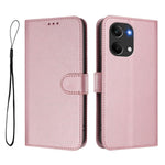 For Xiaomi Poco X8 Pro Max 5G / Xiaomi Redmi Turbo 5 Max 5G Wallet Case RFID Blocking Calf Texture Leather Stand Phone Cover with Strap