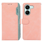 ABEEL For Xiaomi Poco X8 Pro 5G / Redmi Turbo 5 5G Case Color Splicing Leather Flip Phone Cover RFID Blocking